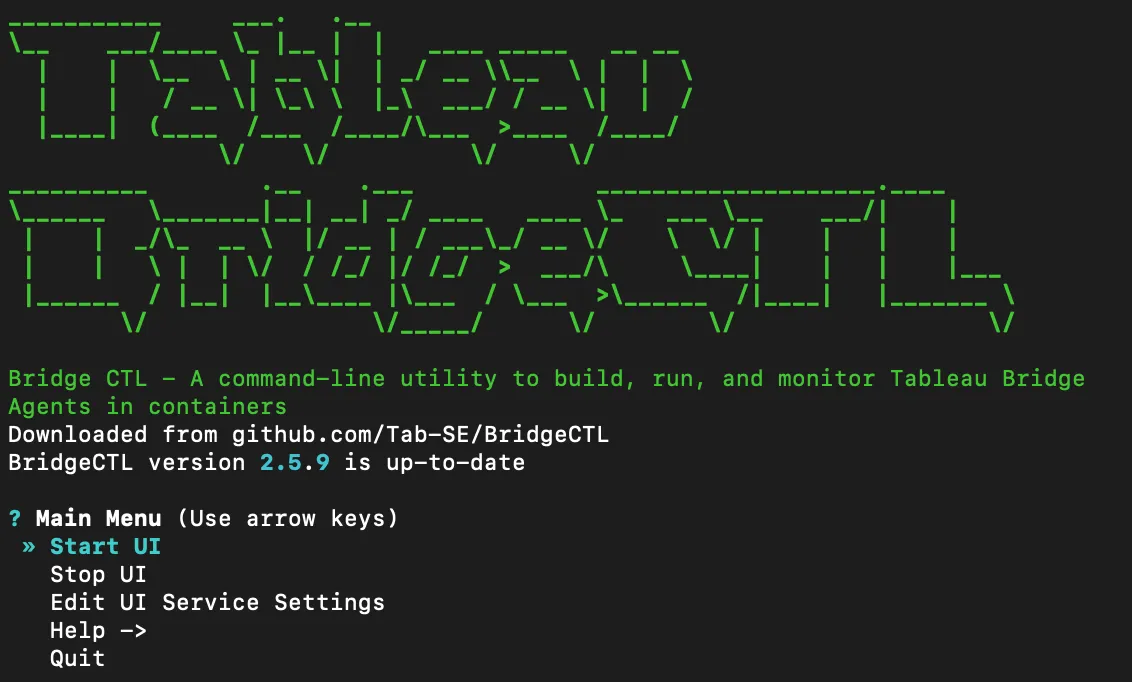 BridgeCTL Command-line interface